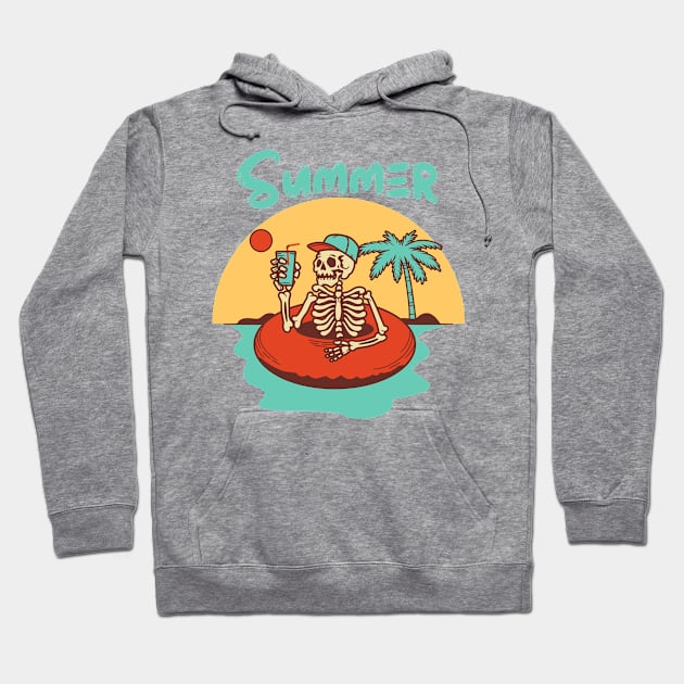 Summer Vibes Hoodie by Marioma